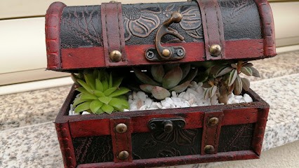 Baú das suculentas, Florista em Labruge